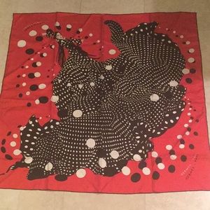 Hermes silk scarf